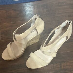 Sam Edelman Beige Wedges